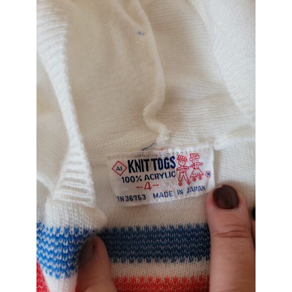 Lot of 12 Baby/Toddler Vintage Clothing, Wool Zip Up Sleep Sack, Sailor Outfit - Picture 11 of 16